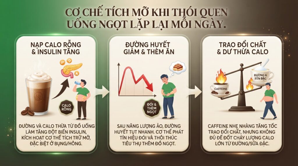 1 ly cafe sữa bao nhiêu calo? Cách uống cafe sữa ít béo