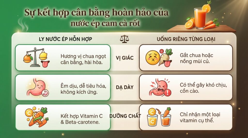 Bảo quản trong chai thủy tinh kín giúp giữ trọn vẹn dưỡng chất cả ngày.