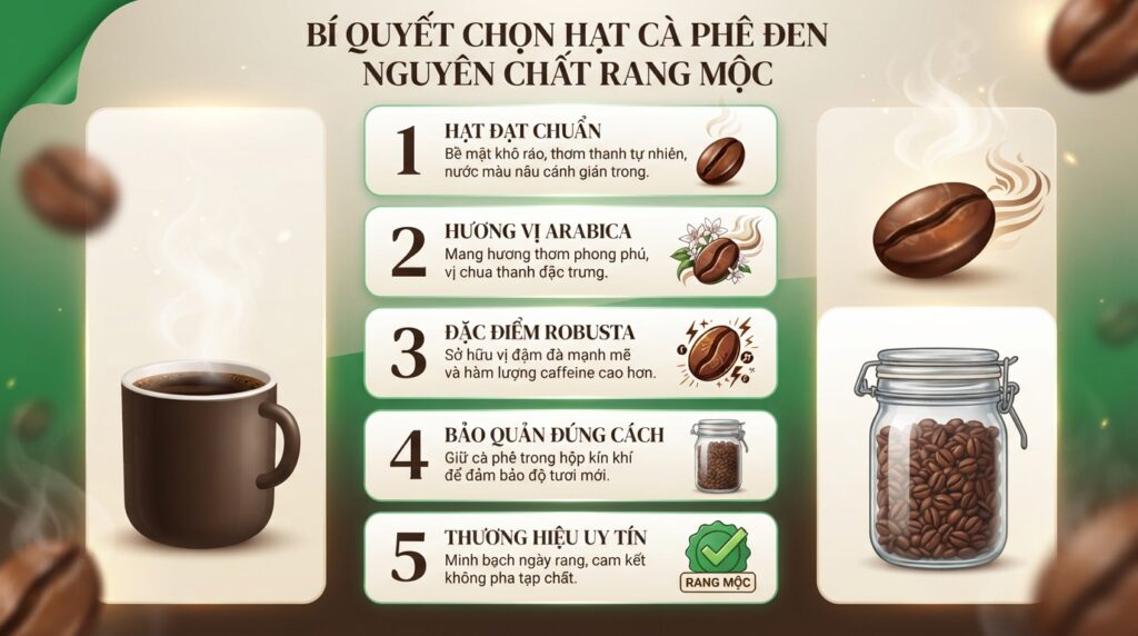Cà phê không đường: Giải mã từ lợi ích đến cách thưởng thức đúng chuẩn
