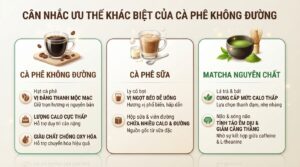 Cà phê không đường: Giải mã từ lợi ích đến cách thưởng thức đúng chuẩn