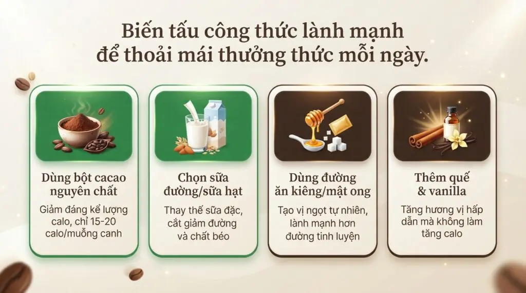 Cacao sữa bao nhiêu calo? Hướng dẫn cách uống kiểm soát cân nặng hiệu quả