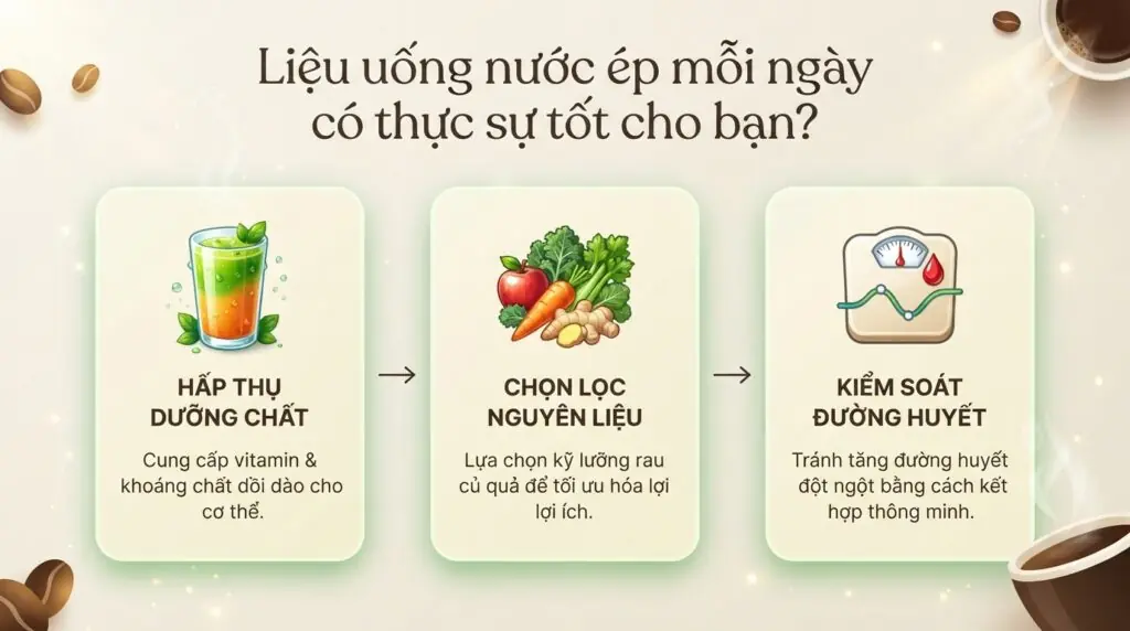 Chất xơ thô bị loại bỏ hoàn toàn trong quá trình ép lọc và đóng chai.
