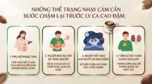 Hàm lượng bơ tự nhiên giúp trung hòa vị đắng và bảo vệ đường ruột.
