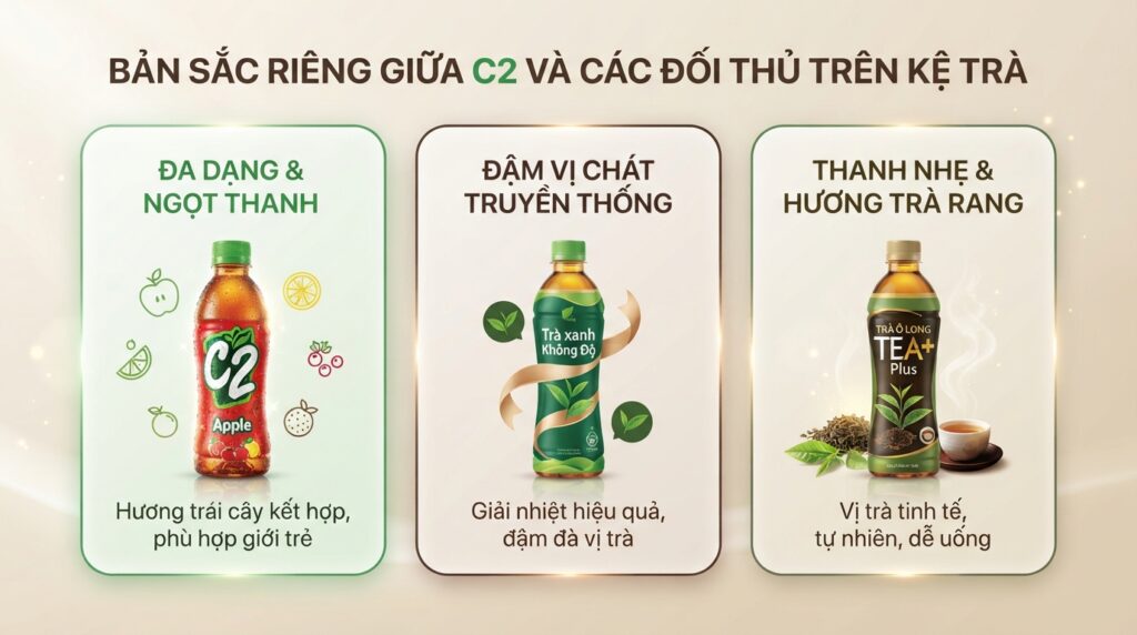 Khám phá C2 trà xanh: Những hương vị nào đang khuấy đảo thị trường?