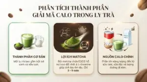 Matcha latte bao nhiêu calo? Bí quyết thưởng thức giúp kiểm soát cân nặng
