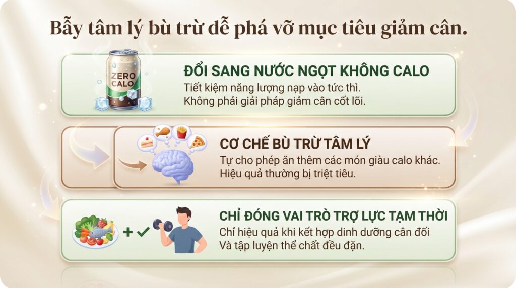 Nước ngọt không calo: Giải pháp lành mạnh hay chỉ thay thế tạm thời?