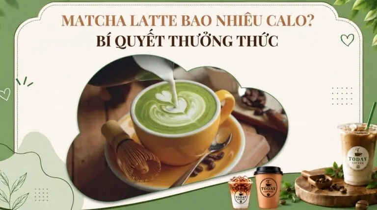 Matcha latte bao nhiêu calo? Bí quyết thưởng thức giúp kiểm soát cân nặng