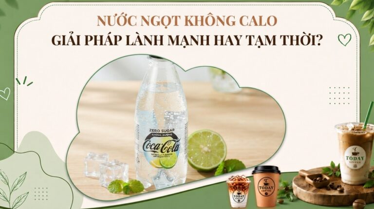 Nước ngọt không calo: Giải pháp lành mạnh hay chỉ thay thế tạm thời?