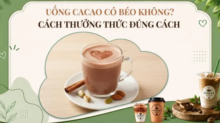 Uống cacao có béo không? Cách thưởng thức đúng cách tránh tăng cân