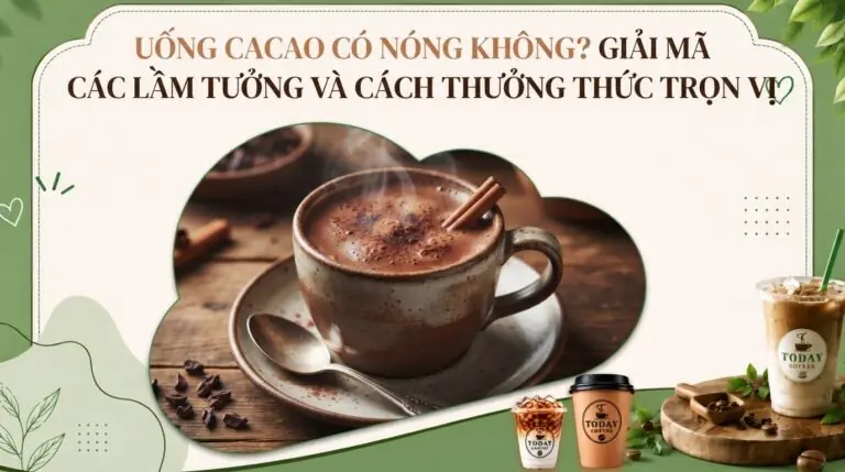 Uống cacao có nóng không? Giải mã các lầm tưởng và cách thưởng thức trọn vị