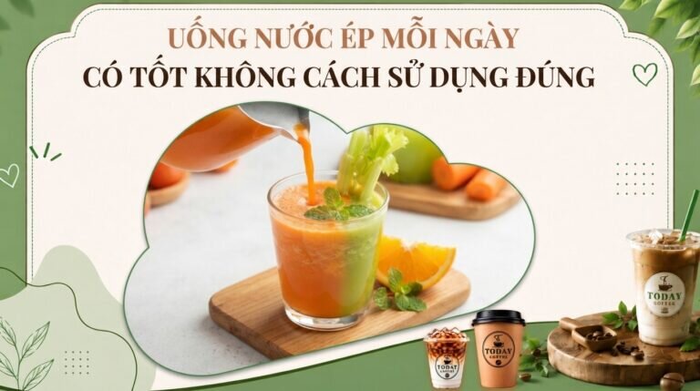 Uống nước ép mỗi ngày có tốt không và cách sử dụng thế nào cho đúng