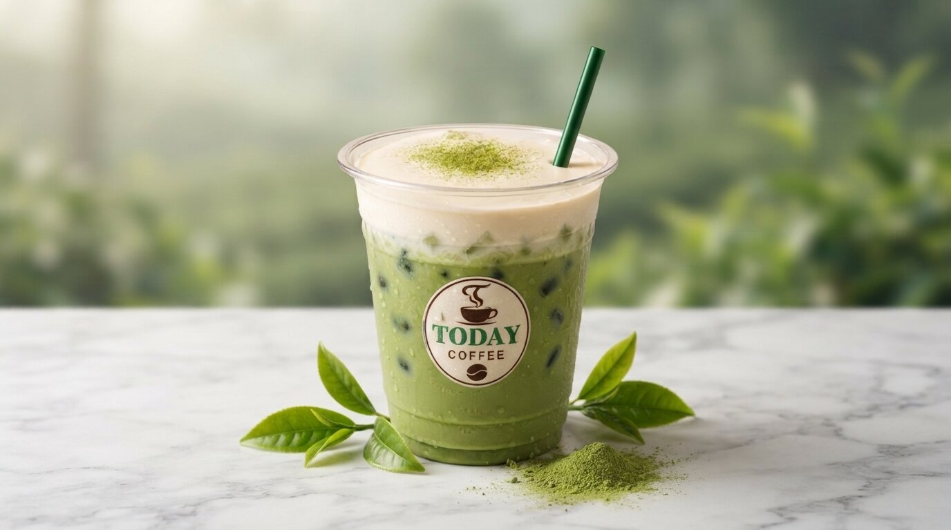 Sắc xanh matcha nguyên bản hòa quyện cùng sữa, giữ trọn vị thanh tao không cần thêm đường.