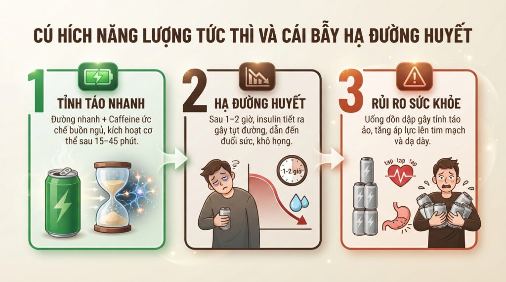 So sánh Number 1 và Red Bull: nên chọn loại nào giúp duy trì tỉnh táo?