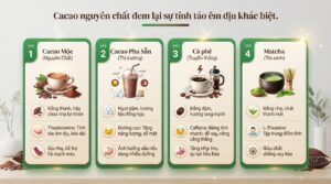 Tác dụng của cacao nguyên chất và cách sử dụng đúng khoa học cho sức khỏe