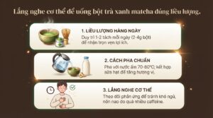 Uống bột trà xanh matcha có tốt không? Khám phá tác dụng và lưu ý