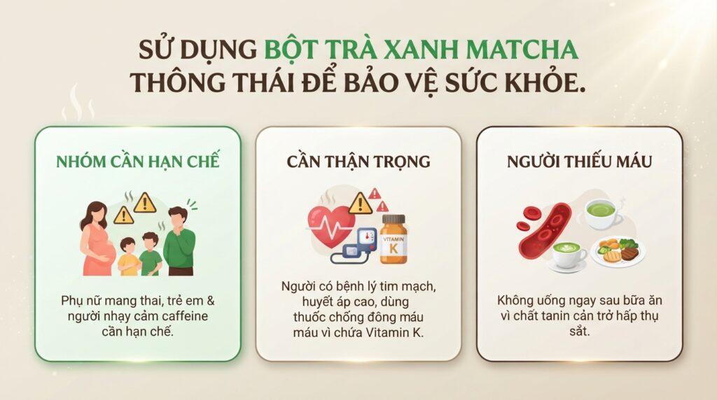 Uống bột trà xanh matcha có tốt không? Khám phá tác dụng và lưu ý