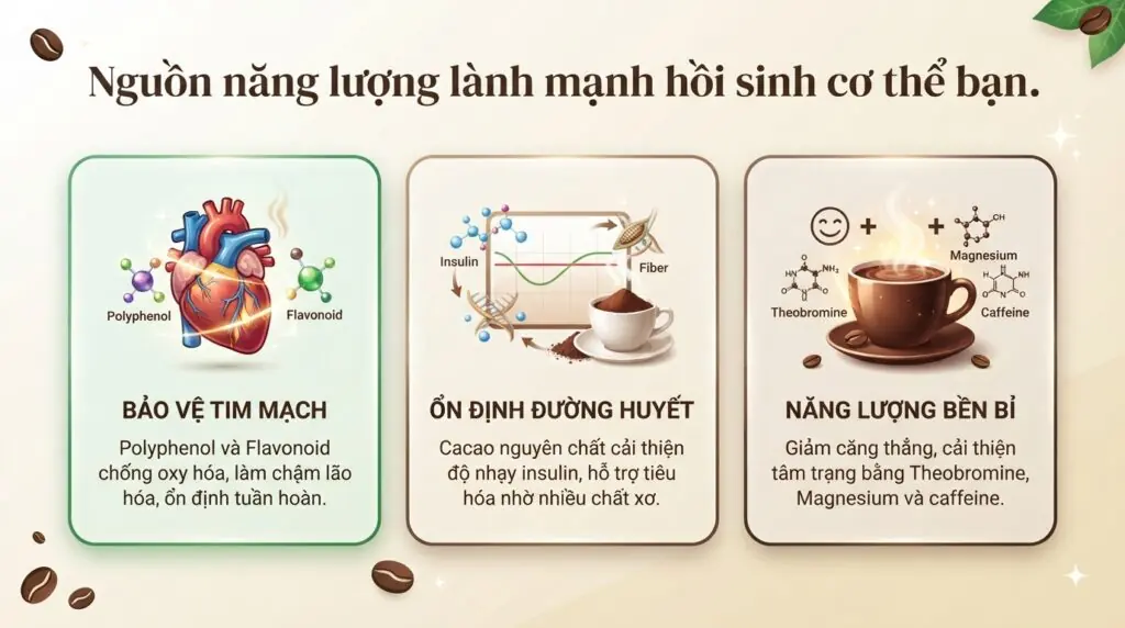 Uống cacao có béo không? Cách thưởng thức đúng cách tránh tăng cân