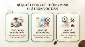 Uống cacao có béo không? Cách thưởng thức đúng cách tránh tăng cân