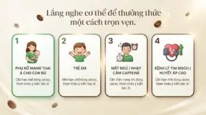 Uống cacao có béo không? Cách thưởng thức đúng cách tránh tăng cân
