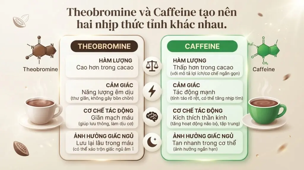 Uống cacao có mất ngủ không? Giải mã sự thật về thức uống yêu thích