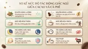 Uống cacao có mất ngủ không? Giải mã sự thật về thức uống yêu thích