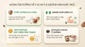 Uống cacao có mất ngủ không? Giải mã sự thật về thức uống yêu thích