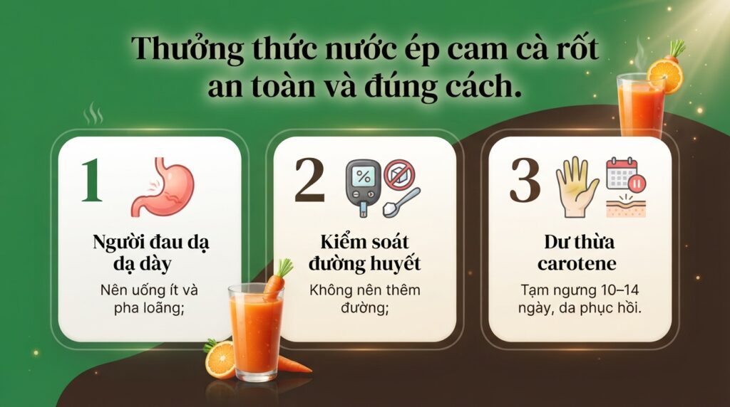 Uống nước ép cam cà rốt có tác dụng gì đối với sức khỏe? 3 lợi ích bất ngờ