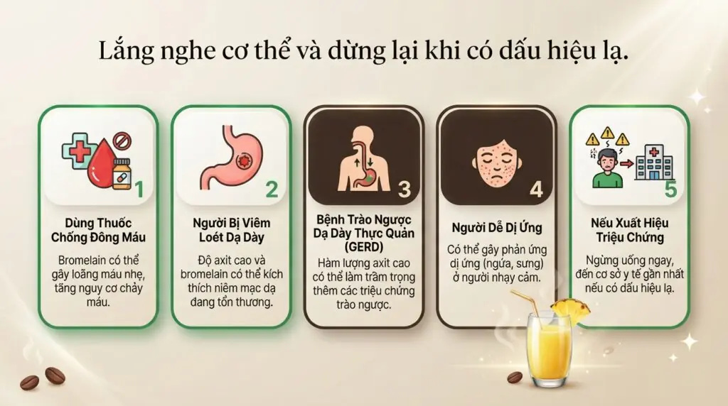 Uống nước ép dứa mỗi ngày có tốt không? Lợi ích và 4 lưu ý quan trọng