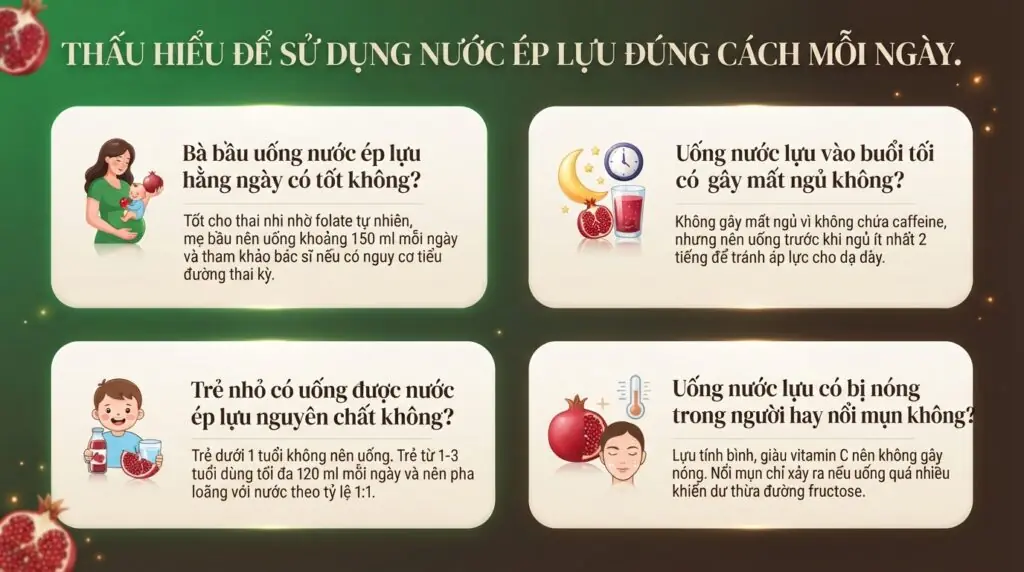 Uống nước ép lựu có tốt không? 5 tác dụng và cách dùng hiệu quả tại nhà